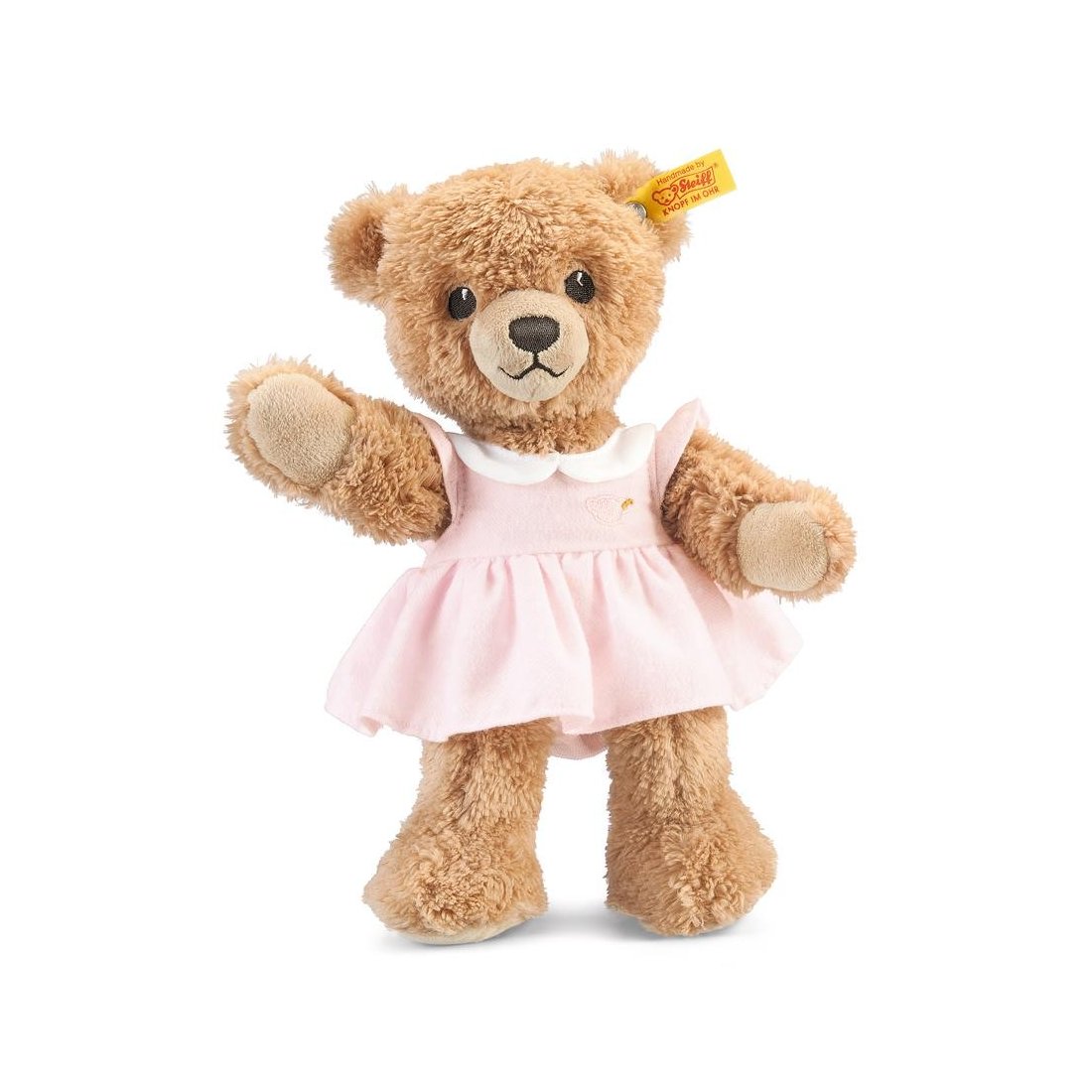 Steiff Teddybär Schlaf gut Bärenmädchen mit rosa Kleid | Kuscheltier.Boutique Steiff Teddybär Schlaf gut Bärenmädchen mit rosa Kleid | Kuscheltier.Boutique