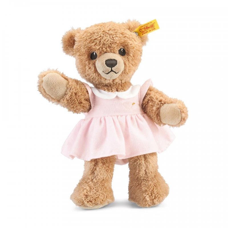 Steiff Teddybär Schlaf gut Bärenmädchen mit rosa Kleid | Kuscheltier.Boutique