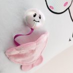 NICI Kissen Einhorn Nerina, Detail Muschelapplikation mit Perle