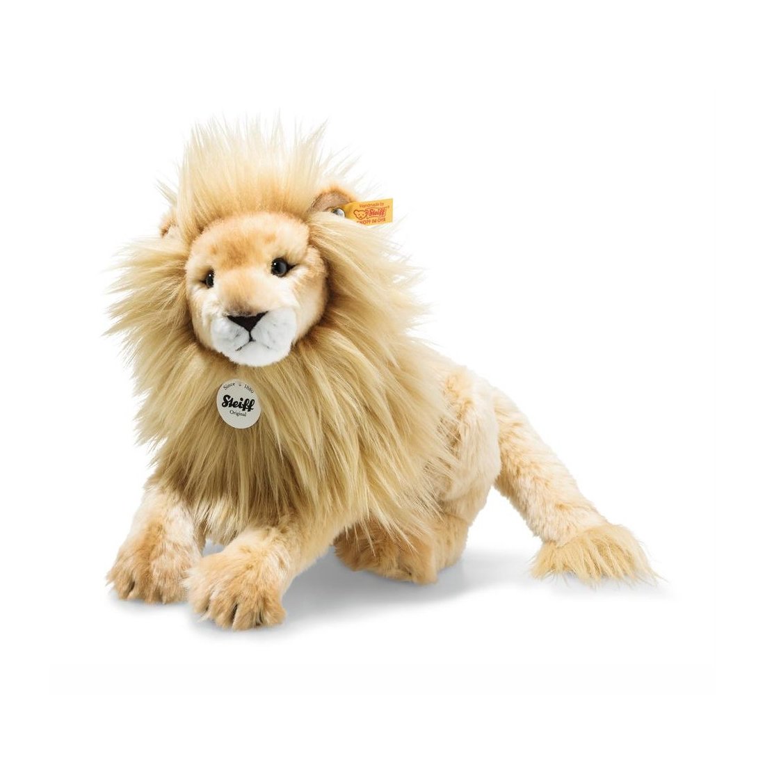 Steiff Löwe Leo Plüschtier sitzend | Kuscheltier.Boutique Steiff Löwe Leo Plüschtier sitzend | Kuscheltier.Boutique