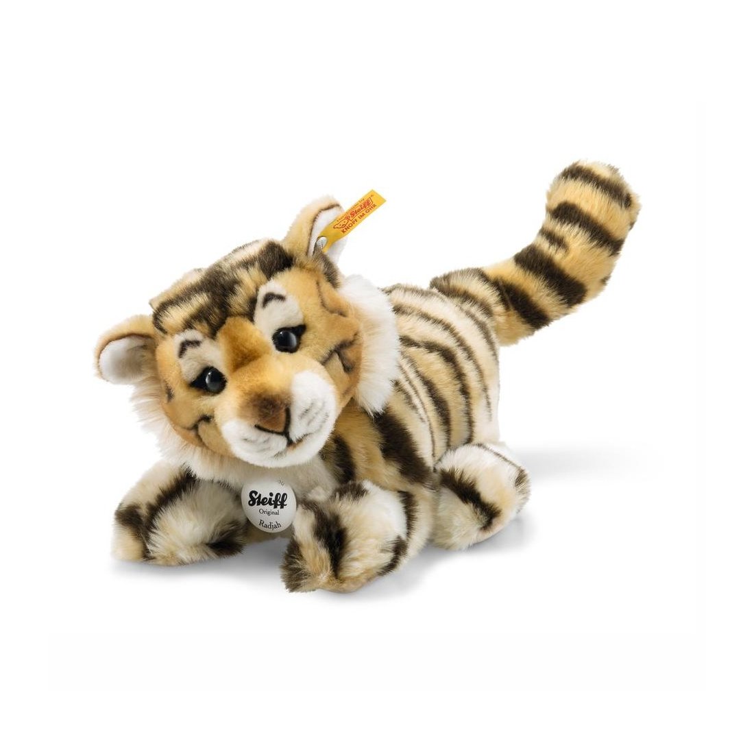 Steiff Plüschtiere Tiger Radjah, Schlenker | Kuscheltier.Boutique Steiff Plüschtiere Tiger Radjah, Schlenker | Kuscheltier.Boutique