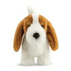 Aurora Borealis Basset Hound Duke, Vorderseite Kuscheltier