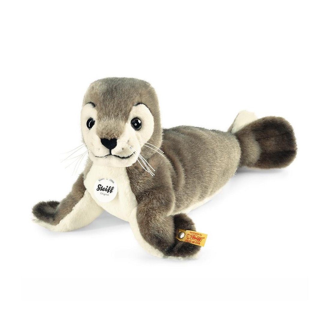 Steiff Plüschtiere Seehund Robby, 30cm | Kuscheltier.Boutique Steiff Plüschtiere Seehund Robby, 30cm | Kuscheltier.Boutique
