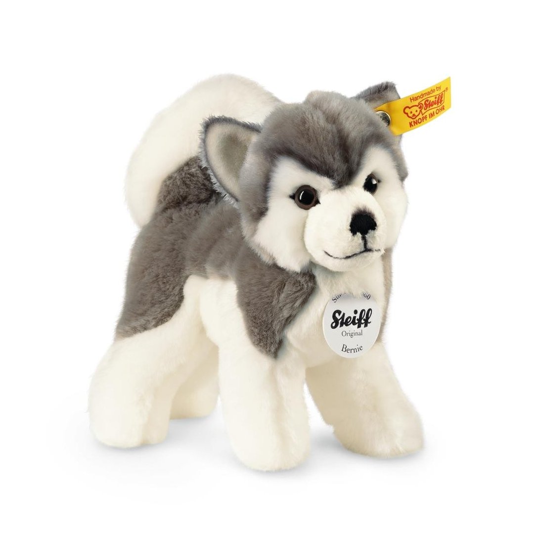 Steiff Plüschtiere Husky Bernie, 17cm | Kuscheltier.Boutique