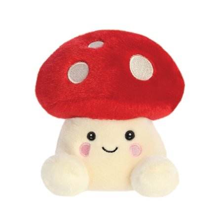 Palm Pals Kuscheltier Pilz Amanita Mushroom 13cm, Vorderseite