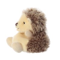 Palm Pals Igel Hedgie Hedgehog 13cm, sitzendes Kuscheltier von der Seite