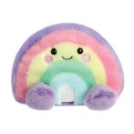 Palm Pals Plüsch Regenbogen Vivi 13cm groß, Vorderseite 