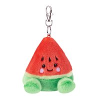 Vorderseite Palm Pals Taschenanhänger Wassermelone Sunday Watermelon mit gesticktem Gesicht