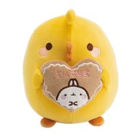 NICI Piu Piu mit Lebkuchenherz, Vorderseite Kuscheltier
