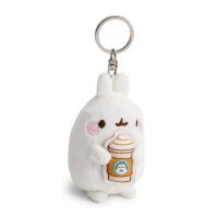 NICI Molang Taschenanhänger mit Kaffeebecher