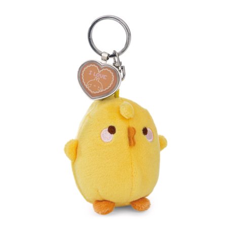 NICI Piu Piu mit Lebkuchenherz-Charm, Vorderseite Taschenanhänger