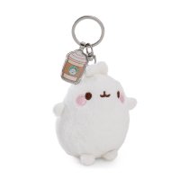 NICI Molang Taschenanhänger mit Kaffeebecher-Charm
