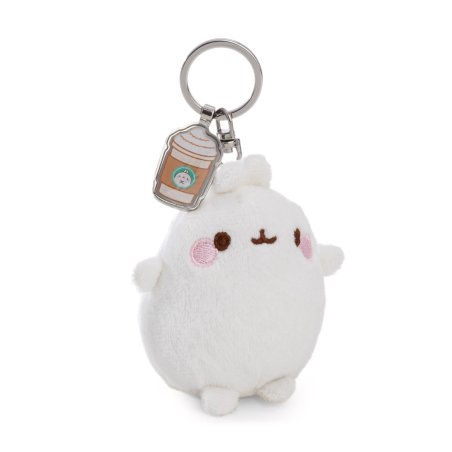 NICI Molang Taschenanhänger mit Kaffeebecher-Charm
