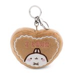 NICI Lebkuchenherz Taschenanhänger mit Molang-Charm