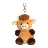 Palm Pals Anhänger Kuh Hubert Highland Cow, Vorderseite