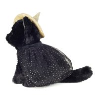 Hermann TEDDY Kuscheltier Halloweenkatze schwarz 