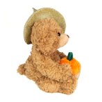 Hermann TEDDY Kuscheltier Halloween Bär mit Kürbis 