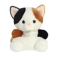 Vorderseite Palm Pals Kuscheltier Katze Pebs Calico Cat