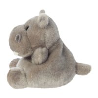 Palm Pals Kuscheltier Nilpferd Hunk Hippo von der Seite