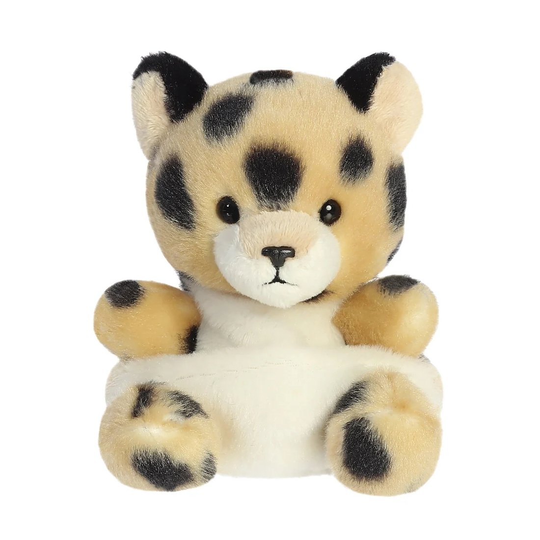 Vorderseite Palm Pals Kuscheltier Gepard Chutney Cheetah