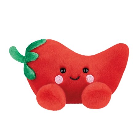 Vorderseite Palm Pals Kuscheltier Chilischote Fuego Chili Pepper