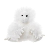 Cuddle Cubs by Charlie Bears Yeti aus schneeweißem Plüsch mit schwarzen Knopfaugen
