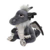 Cuddle Cubs by Charlie Bears Kuscheltier Drache Soot von der Seite