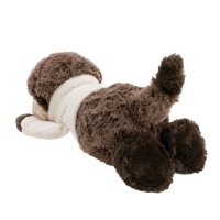 Rückseite liegendes NICI Cosy Winter Kuscheltier Otter Ophelio