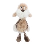 kleines NICI Cosy Winter Kuscheltier Hund Jaxs schlenkernd