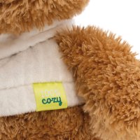 NICI Cosy Winter Kuscheltier Teddy Bär Capiccino Schmucklabel "100% cozy"
