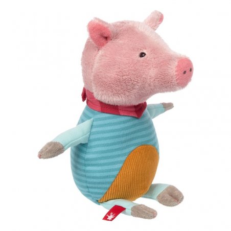 Schwein, 24cm | sigikid Patchwork Sweety Kuscheltier 