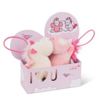 NICI Einhorn Theodor & Pink Harmony, Loop Love-Collection | Kuscheltier.Boutique