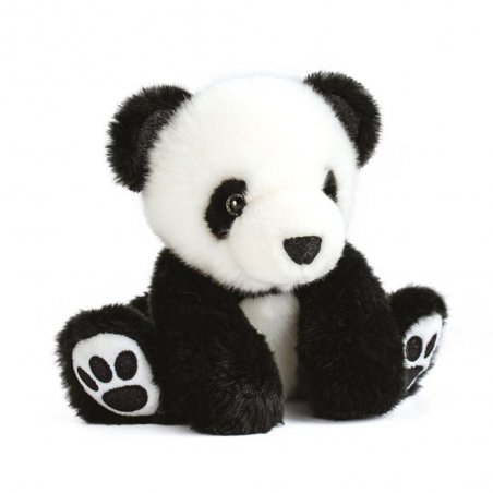 Histoire d'Ours; Panda, schwarz-weiß 17cm  | Kuscheltier.Boutique