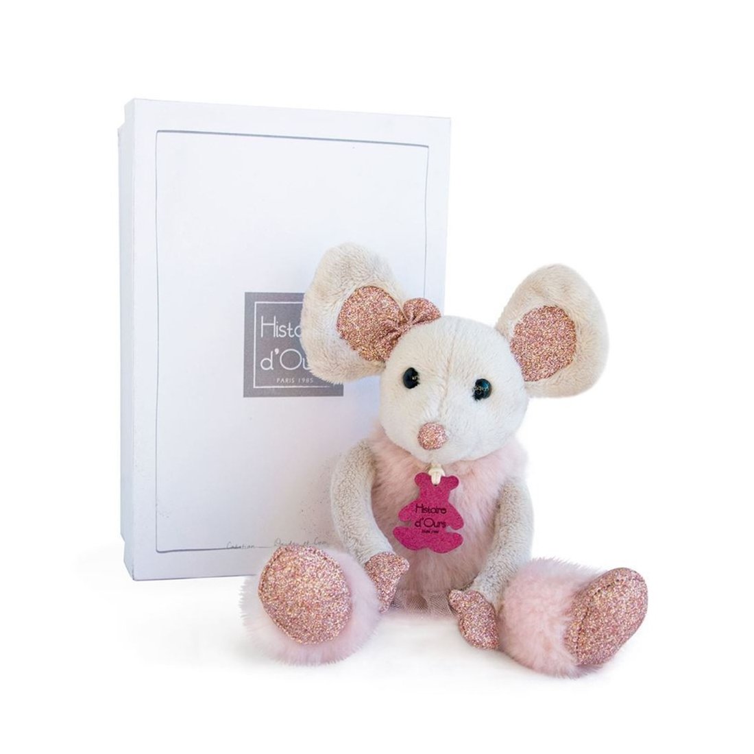 Maus Etoile, 22cm Kuscheltier im Karton Histoire d'Ours Maus Etoile, 22cm Kuscheltier im Karton Histoire d'Ours