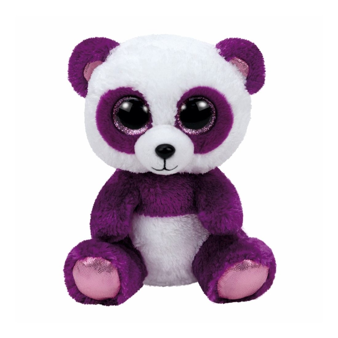 Ty Beanie Boos Plüschtier Panda Boom Boom, violett / weiß | Kuscheltier.Boutique Ty Beanie Boos Plüschtier Panda Boom Boom, violett / weiß | Kuscheltier.Boutique