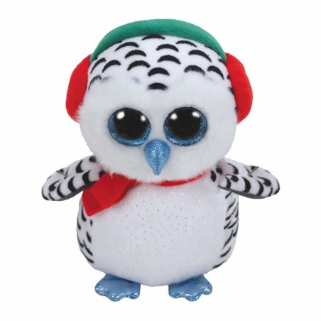 Ty Beanie Boos SchneeEule Nester Weihnachtseule | Kuscheltier.Boutique