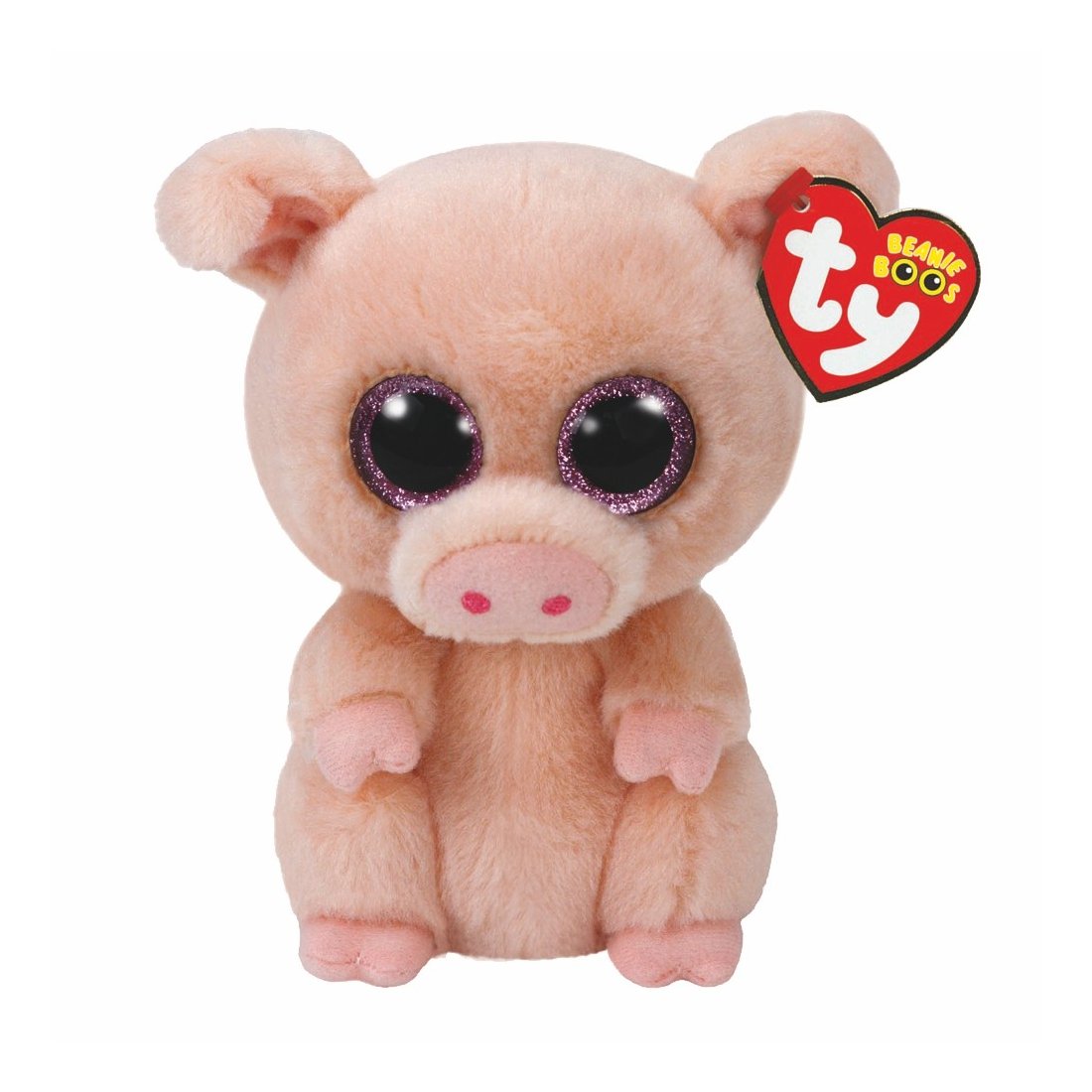 Ty Beanie Boos Schwein Piggley, Plüschtier rosa | Kuscheltier.Boutique