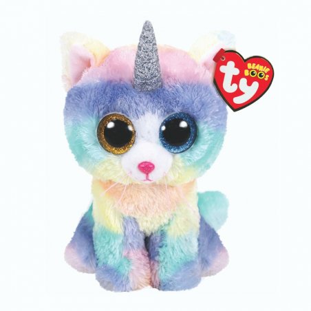 Ty Beanie Boos Katze Heather mit Horn 15cm | Kuscheltier.Boutique