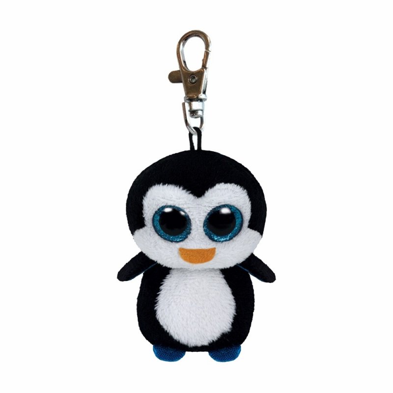 Ty Beanie Boos Plüschtiere: Pinguin Waddles, Anhänger | Kuscheltier.Boutique