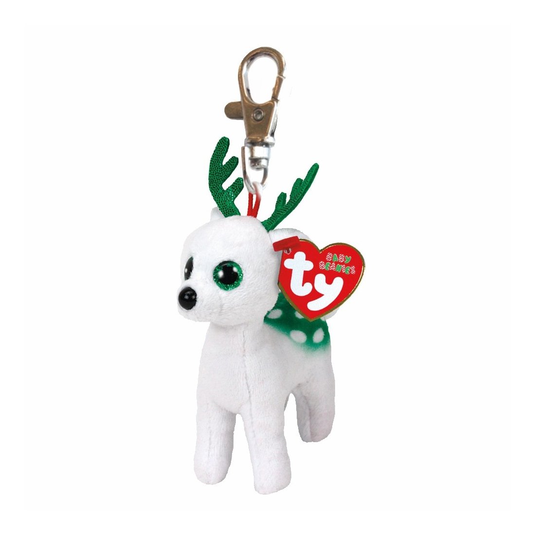 Ty Beanie Boos Schlüsselanhänger Rentier Peppermint, Anhänger | Kuscheltier.Boutique Ty Beanie Boos Schlüsselanhänger Rentier Peppermint, Anhänger | Kuscheltier.Boutique
