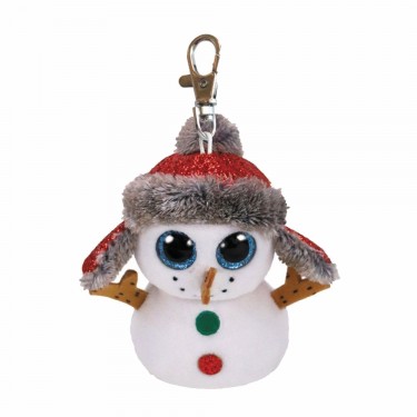Schneemann Buttons, 10cm | Ty Beanie Boo's Schlüsselanhänger Schneemann Buttons, 10cm | Ty Beanie Boo's Schlüsselanhänger