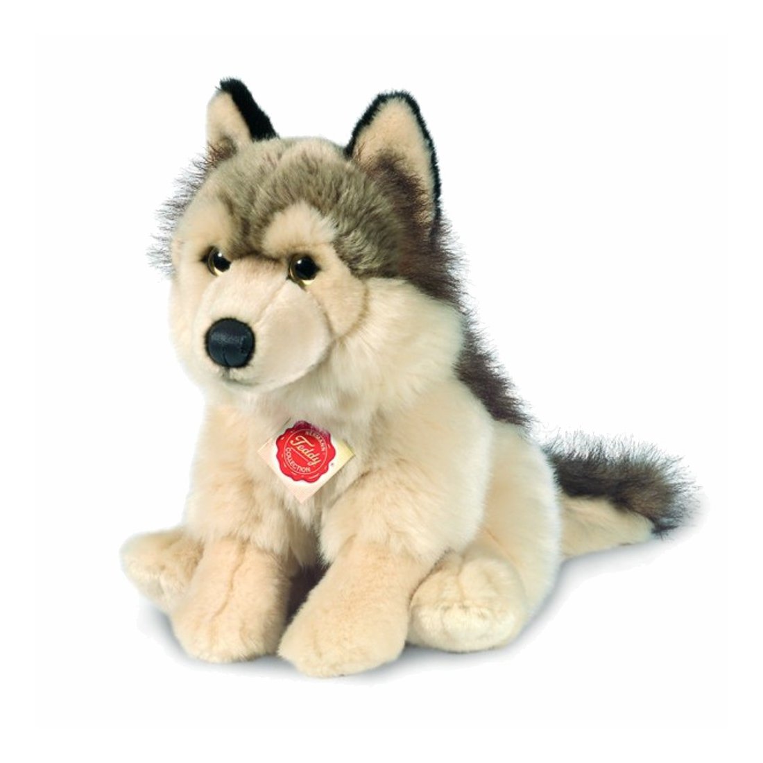 Hermann TEDDY Wolf, sitzend | Kuscheltier.Boutique Hermann TEDDY Wolf, sitzend | Kuscheltier.Boutique