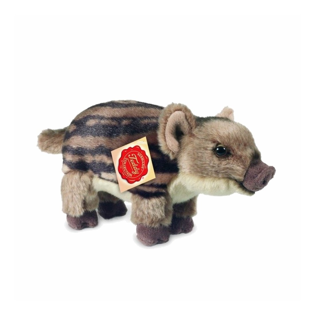 Hermann TEDDY Wildschwein-Frischling, stehend | Kuscheltier.Boutique Hermann TEDDY Wildschwein-Frischling, stehend | Kuscheltier.Boutique