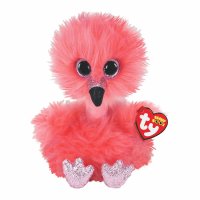 Flamingo Franny, 24cm groß rosa Ty Beanie Boo's
