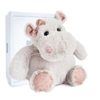 Nilpferd Hippo Girl, 25cm Plüschtier im Karton Histoire d'Ours | Kuscheltier.Boutique