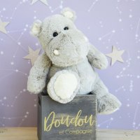 Nilpferd 'Dou, 25cm Plüschtier Histoire d'Ours | Kuscheltier.Boutique