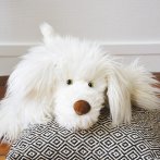 Hund, 40cm cremefarben Plüschtier Histoire d'Ours | Kuscheltier.Boutique