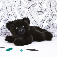 Panther, 23cm schwarz Plüschtier Histoire d'Ours | Kuscheltier.Boutique