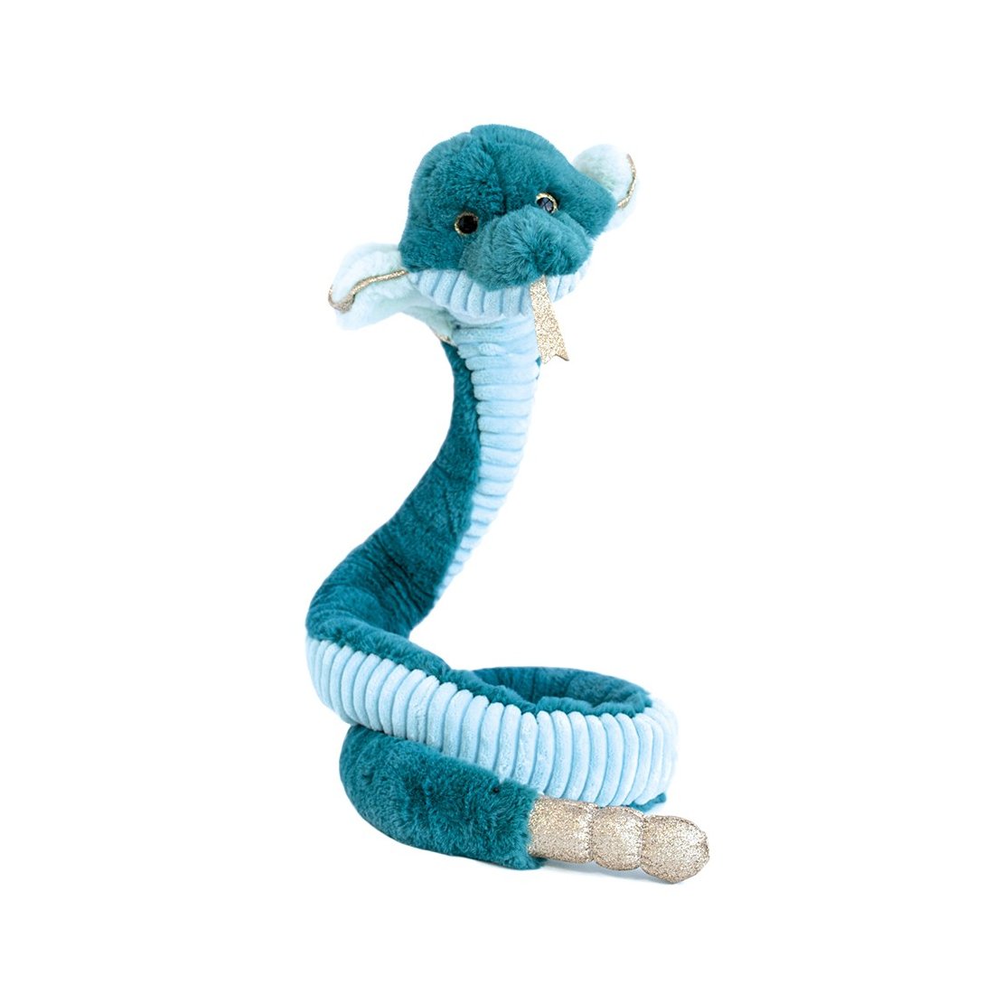 Cobra, 135cm smaragdgrün Plüschtier Histoire d'Ours | Kuscheltier.Boutique