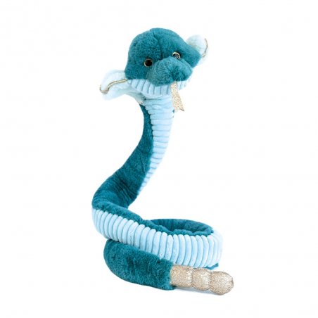 Cobra, 135cm smaragdgrün Plüschtier Histoire d'Ours | Kuscheltier.Boutique